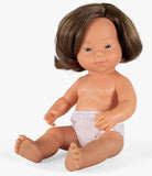Doll with Down syndrome, Girl Doll, Down syndrome doll, caucasian girl doll