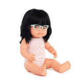 Asian Girl With Glasses
