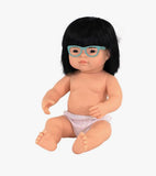 Asian Girl With Glasses