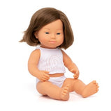 Caucasian Girl With Down Syndrome