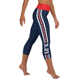 down syndrome awareness women's yoga leggings, 3.21, T21