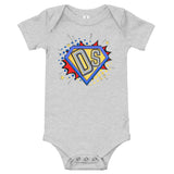 Down Syndrome Superhero, Baby short sleeve one piece