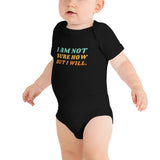 I Am Not Sure How But I Will, Baby short sleeve one piece