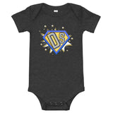 Down Syndrome Superhero 2, Baby short sleeve one piece