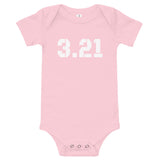 down syndrome awareness onesie, baby bodysuit, , 3.21, T21