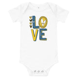 3.21 Love Down Syndrome Awareness Baby short sleeve one piece