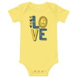 3.21 Love Down Syndrome Awareness Baby short sleeve one piece
