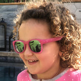 Kelly Kapowski Pink Glitter Shades, Baby, Toddler, Junior, and Adult Sizes