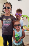 Punky Brewster Lavender Shades, Baby, Toddler, Junior and Adult Sizes