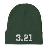 3.21, Down Syndrome Awareness, Embroidered Beanie