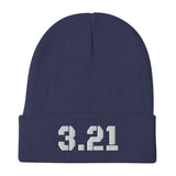 3.21, Down Syndrome Awareness, Embroidered Beanie