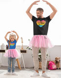 Be You Not Perfect, Retro Heart, Unisex T-shirt