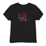 Hello Kindergarten, Back to school shirt, black
