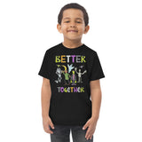 Better Together, Halloween Monsters, Toddler jersey t-shirt