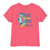 Mismatch Socks Down Syndrome Awareness Toddler jersey t-shirt
