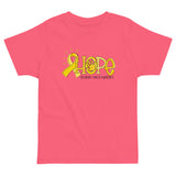 Childhood Cancer Awareness, Hope, Toddler jersey t-shirt
