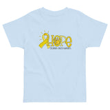 Childhood Cancer Awareness, Hope, Toddler jersey t-shirt