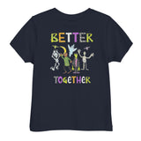Better Together, Halloween Monsters, Toddler jersey t-shirt