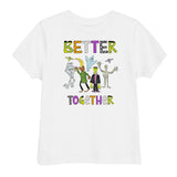 Better Together, Halloween Monsters, Toddler jersey t-shirt