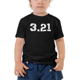 down syndrome awareness toddler kids t-shirt, 3.21, T21