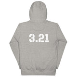 3.21, Down Syndrome Awareness, Distressed, Unisex Hoodie