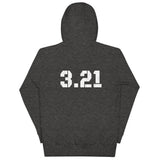 3.21, Down Syndrome Awareness, Distressed, Unisex Hoodie