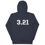 3.21, Down Syndrome Awareness, Distressed, Unisex Hoodie