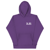 3.21, Down Syndrome Awareness, Distressed, Unisex Hoodie