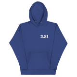 3.21, Down Syndrome Awareness, Distressed, Unisex Hoodie