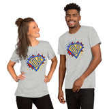 Down Syndrome Superhero, Short-Sleeve Unisex T-Shirt