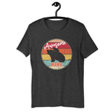 Awesome mama bear, Mama bears and baby bear in a retro, distressed sunset design.