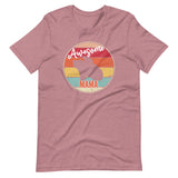 Awesome mama bear, Mama bears and baby bear in a retro, distressed sunset design.