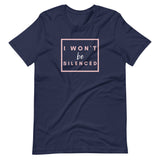 I won't be silenced, Jasmin, t-shirt