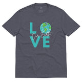 Love Our Earth, Unisex recycled t-shirt