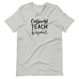 Coffee, teach, repeat, Back To school, teacher shirt