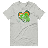 Extra Lucky, Distressed Design, Short-Sleeve Unisex T-Shirt.