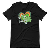 Extra Lucky, Distressed Design, Short-Sleeve Unisex T-Shirt.