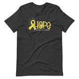 childhood cancer awareness, unisex t-shirt