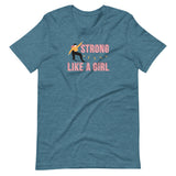 Strong Like A Girl, Skater Edition, Unisex Tee