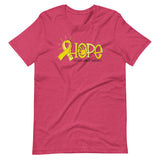 childhood cancer awareness, unisex t-shirt