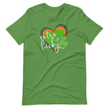 Extra Lucky, Distressed Design, Short-Sleeve Unisex T-Shirt.