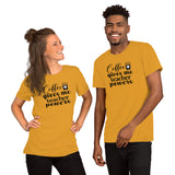 Coffee gives me teacher powers, back to school, teacher shirt,