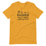 It's a beautiful day to inspire young minds, teacher shirt
