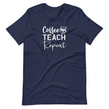 Coffee, teach, repeat, Back To school, teacher shirt