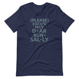Math Shirt, Math Teacher Shirt, Please Excuse My Dear Aunt Sally
