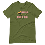 Strong Like A Girl, Skater Edition, Unisex Tee