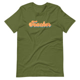 Teacher, Retro, Short-Sleeve Unisex T-Shirt