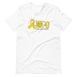childhood cancer awareness, unisex t-shirt