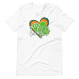 Extra Lucky, Distressed Design, Short-Sleeve Unisex T-Shirt.