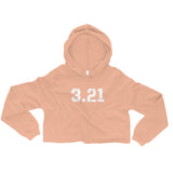3.21, Down Syndrome Awareness, Distressed, Crop Hoodie